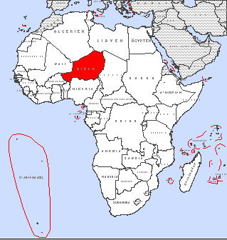Niger in Afrika